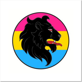 An Tir Pride - Pansexual - Populace Badge Style 1 Posters and Art